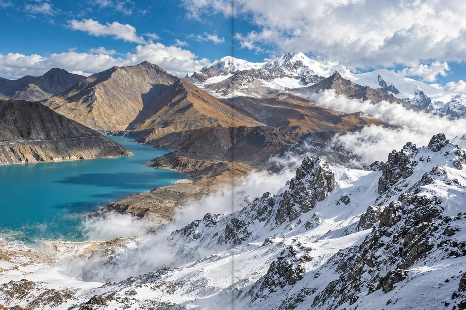 雪线分层